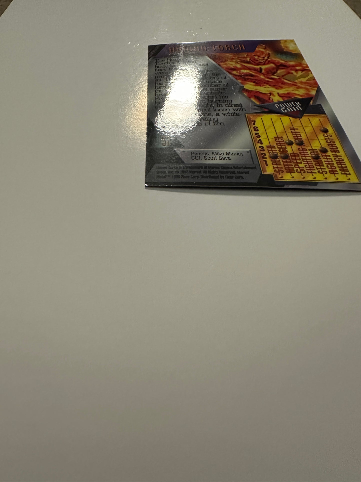 Human Torch #32 (1995 Marvel Metal) - High grade