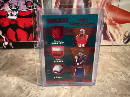 Barkley Iverson Embid 2025 Leaf Glory of the Game Tradition Game-Used /2