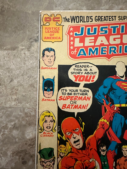 Justice League of America #89 VG 4.0 (1970 DC)