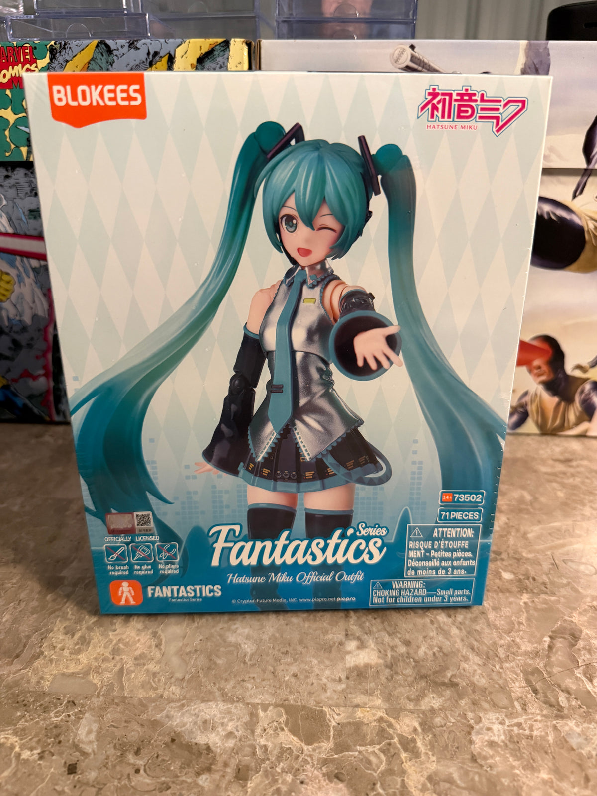 Blokees Fantastics Series: Hatsune Miku Official Outfit Snap-Together Model Kit Set (73502)