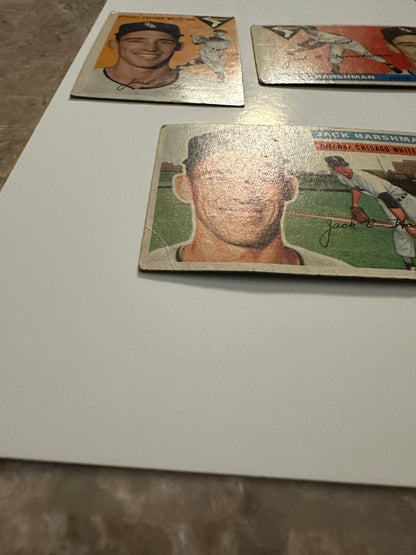 Jack Harshman #104,173,29 (1954,1955,1956 Topps) - Lower Grade