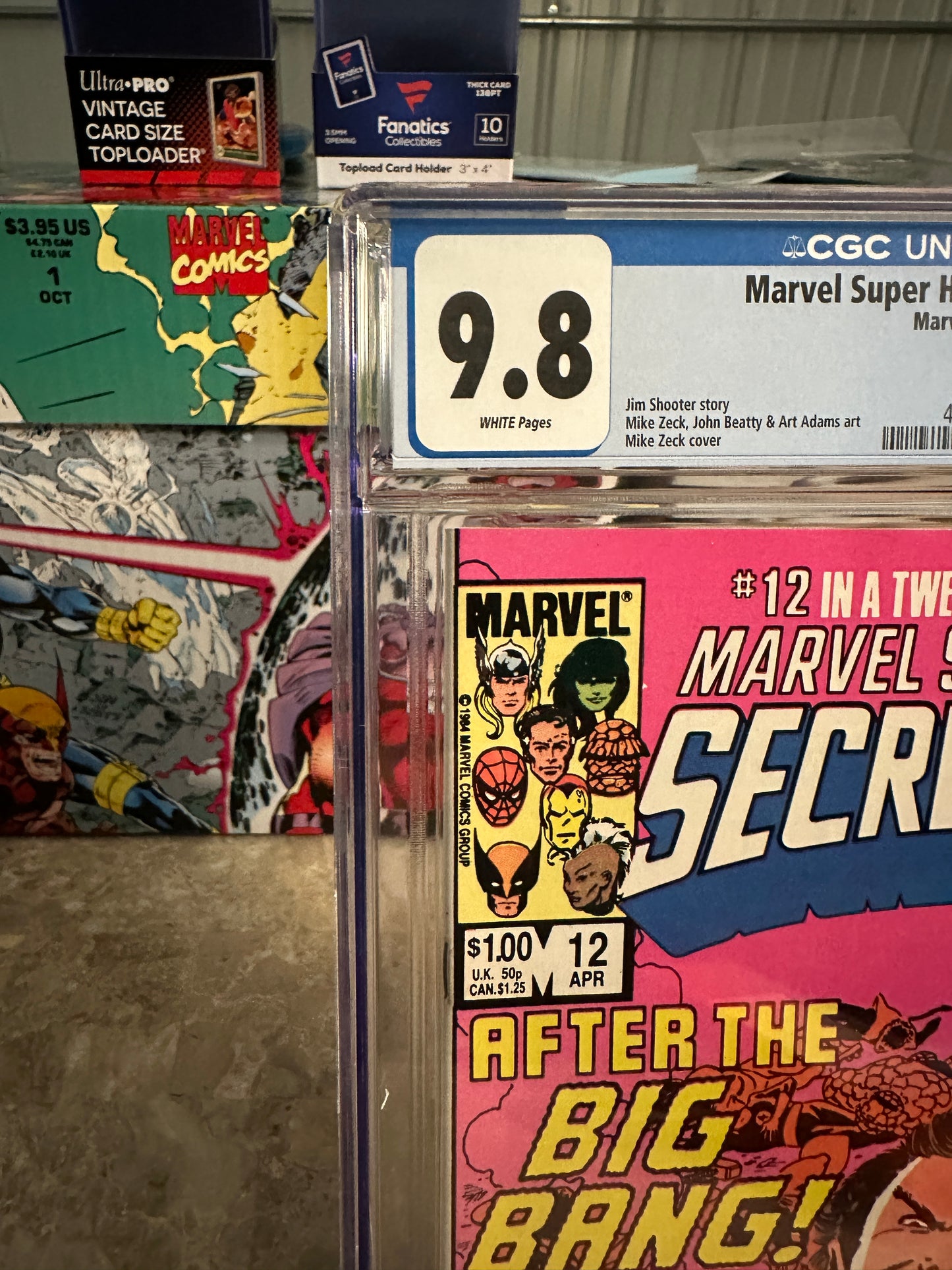 Marvel Super-Heroes: Secret Wars #12 CGC 9.8 WP (1984) - New Case