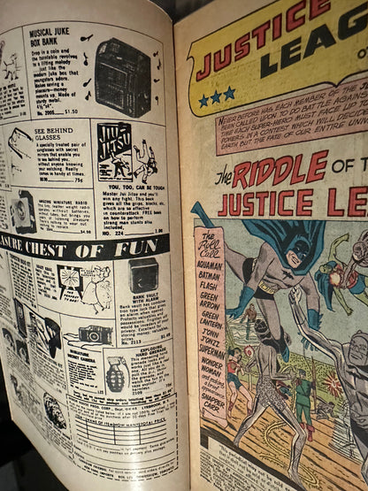 Justice League of America #13 VG/FN 5.0 (DC Comics 1962) - Nice copy for grade