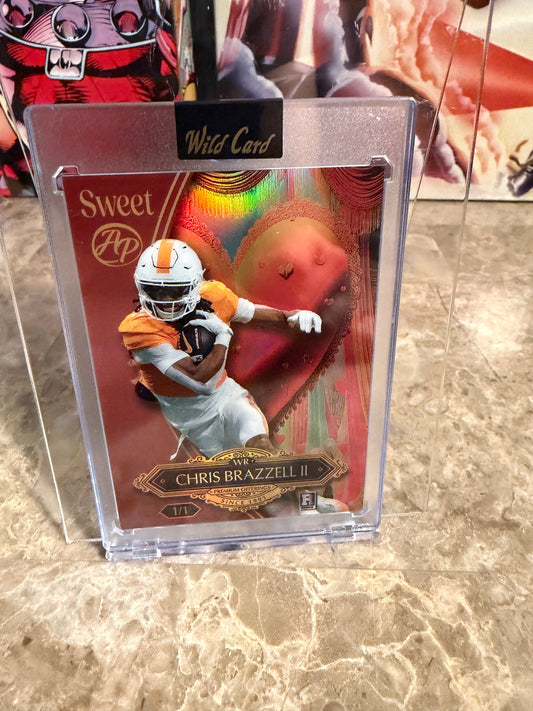 Chris Brazzell II 2026 Wild Card Wild Art 1/1