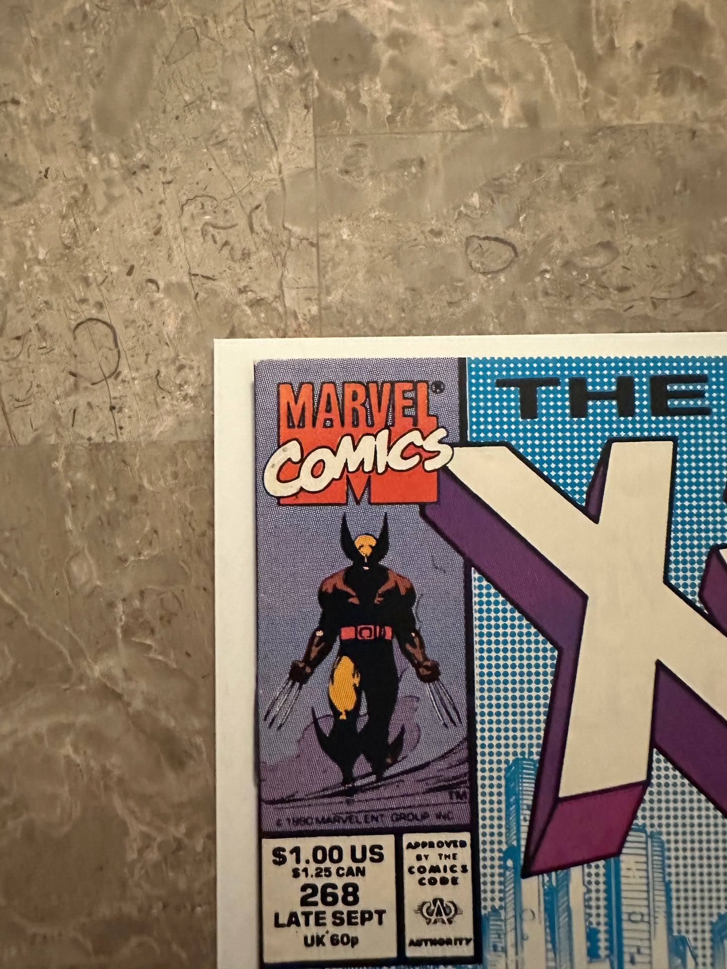 Uncanny X-Men #268 VF- 7.5 (1990 Marvel Comics)