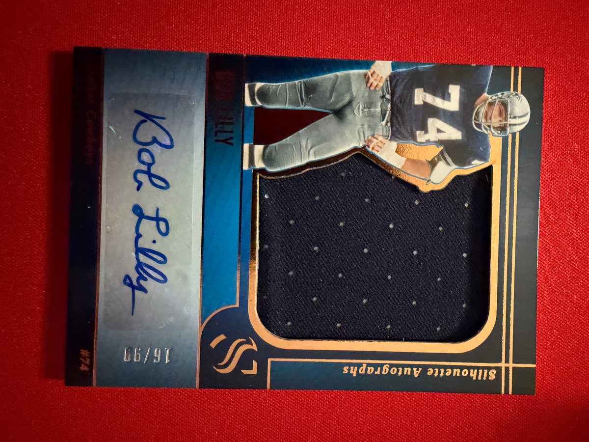 Bob Lilly 2025 Panini Silhouette Football Silhouette Autographs /99