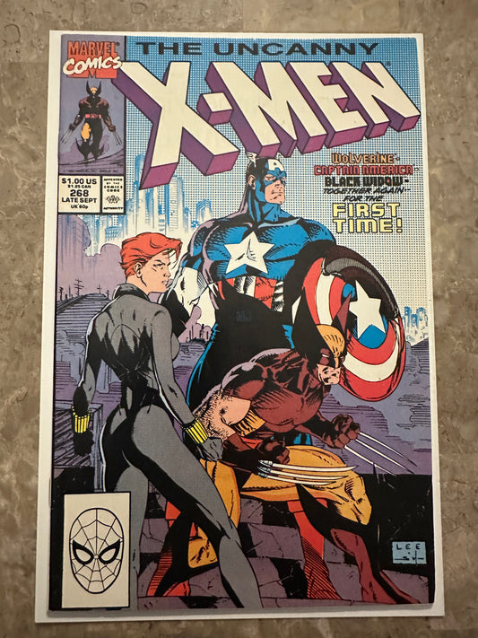 Uncanny X-Men #268 VF- 7.5 (1990 Marvel Comics)