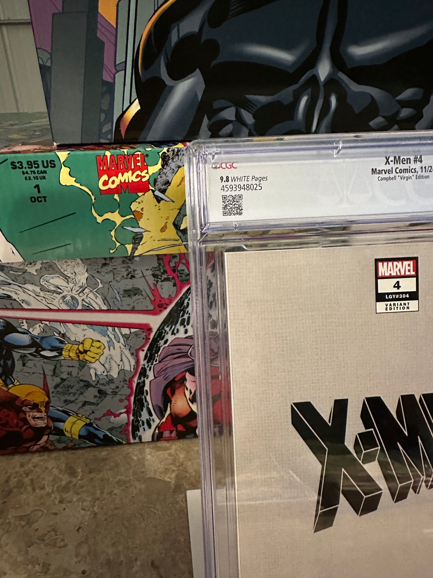 X-Men: #4 CGC 9.8 Campbell Virgin (2024 Marvel) - New Case