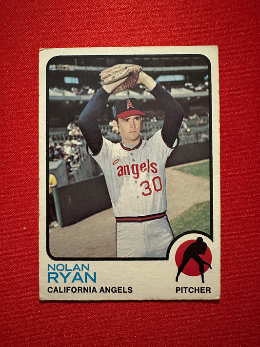 1973 Topps #220 Nolan Ryan - Sharp Centering - HOF Legend