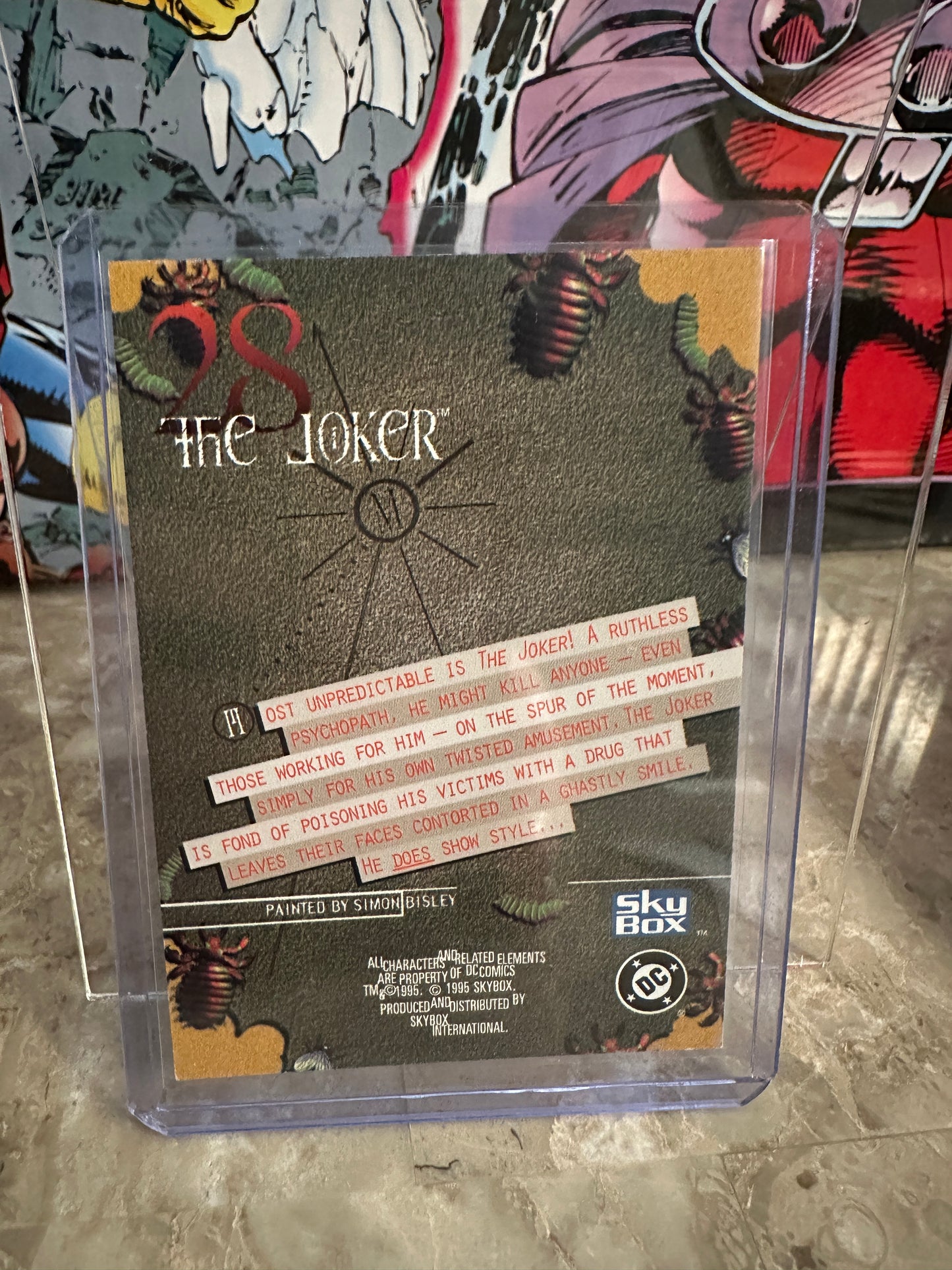 The Joker #28 (1996 Marvel Fleer Spider-Man Premium) - Higher grade