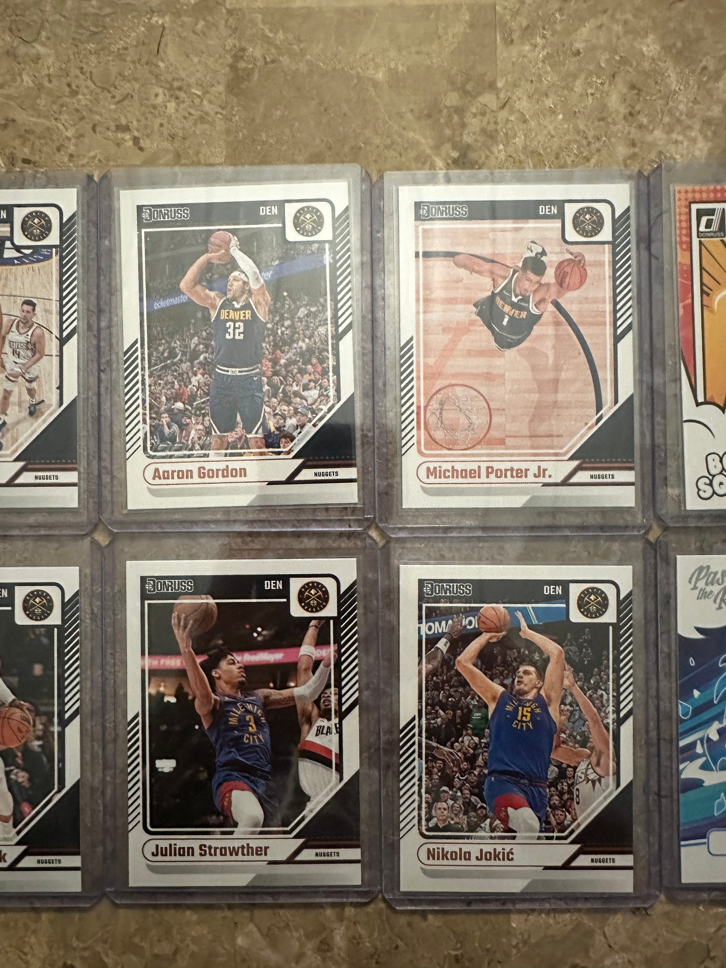 2024 Panini Donruss Basketball Denver Nuggets Team Set (10 cards)