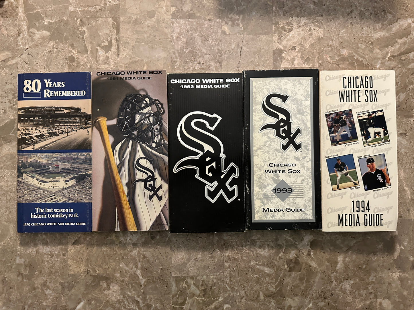 Chicago White Sox Media Guides 1965-2000 + Extras
