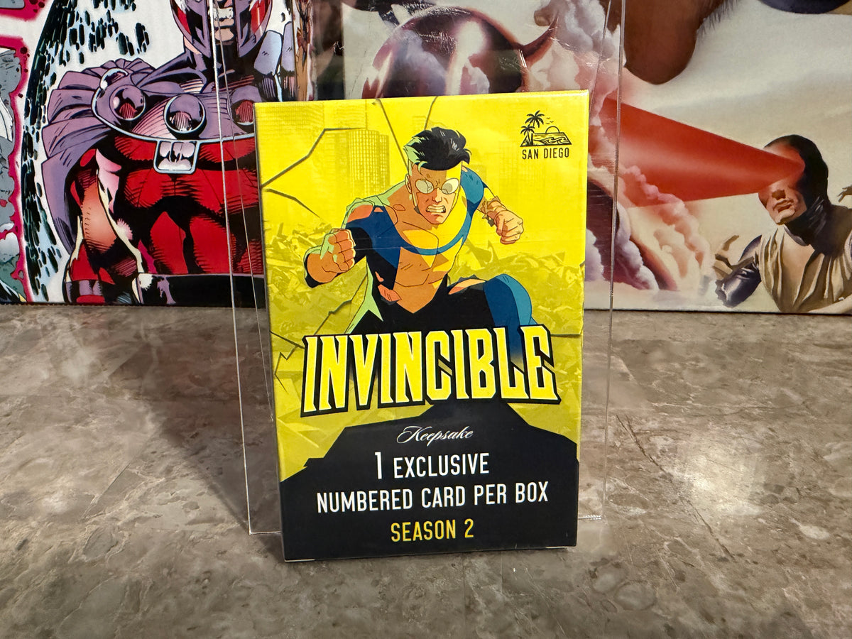 2026 Keepsake Invincible Season 2 SDCC Exclusive Mark Grayson Promo Card /250