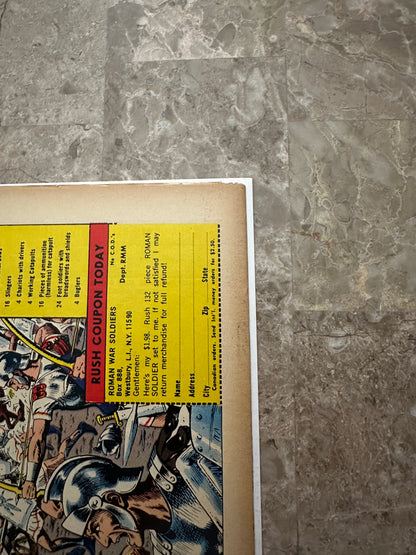 Sgt Fury #56 FN- 5.5 (Marvel Comics 1968)