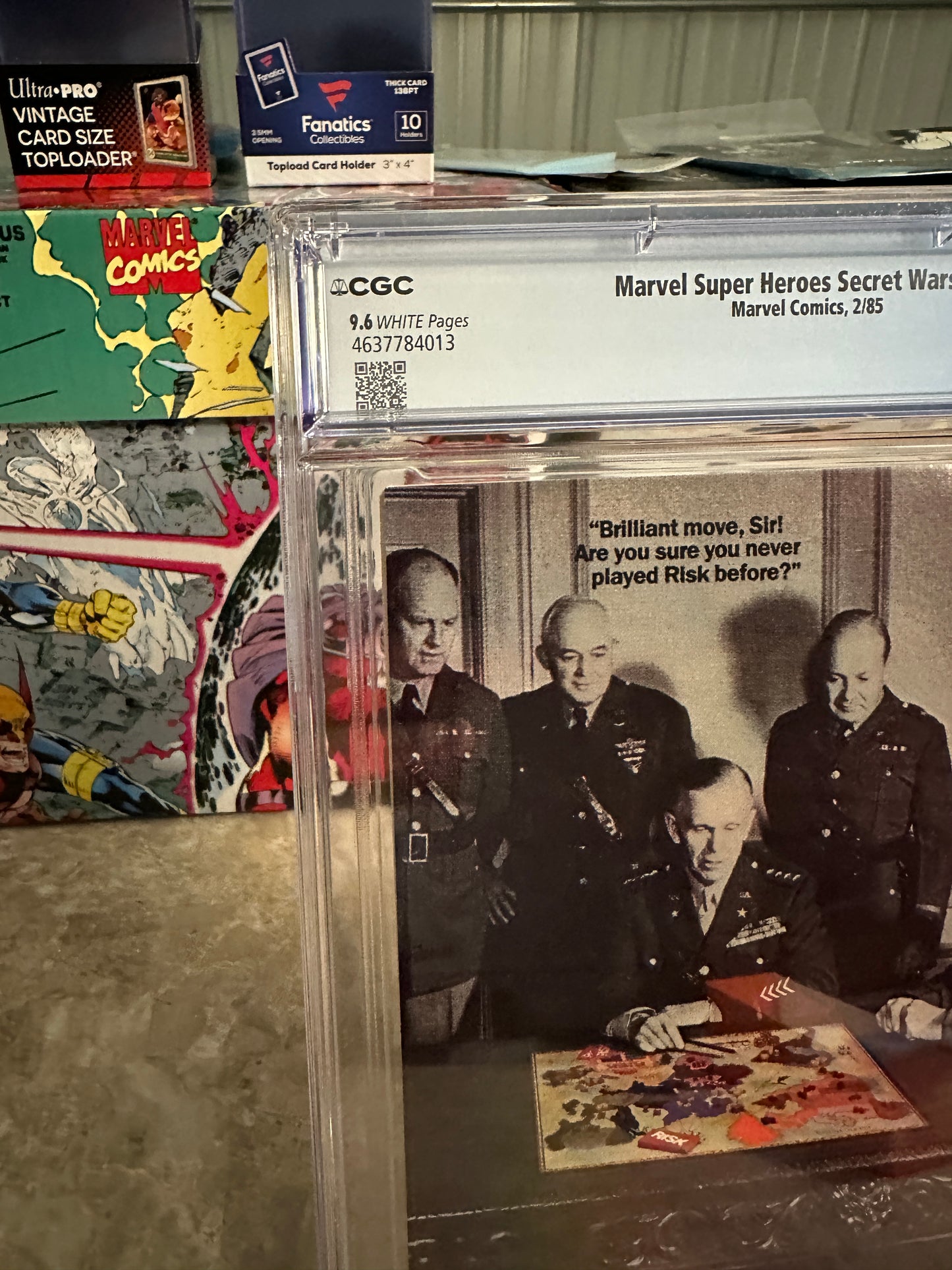 Marvel Super-Heroes: Secret Wars #10 CGC 9.6 WP (1984) - New Case