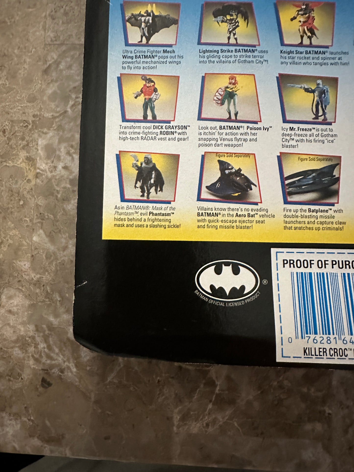 Batman The Animated Series Killer Croc (Kenner) - New Sealed