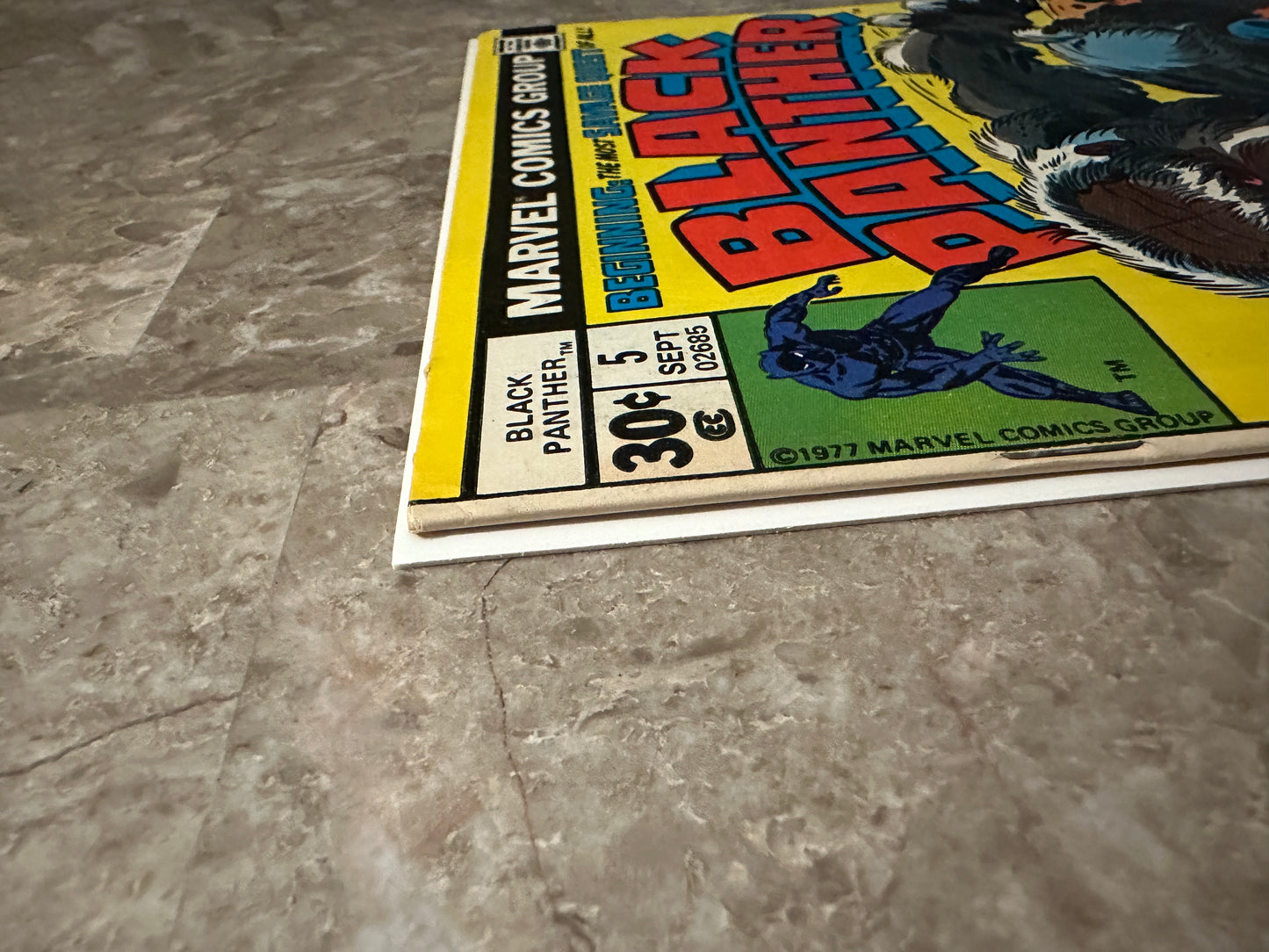 Black Panther #5 FN+ 6.5 (1977 Marvel Comics) - Higher grade