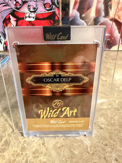 Oscar Delp 2026 Wild Card Wild Art 1/1