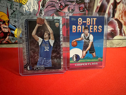 2025-26 Topps Cooper Flagg #201 Crackle Board (RC) + Bonus