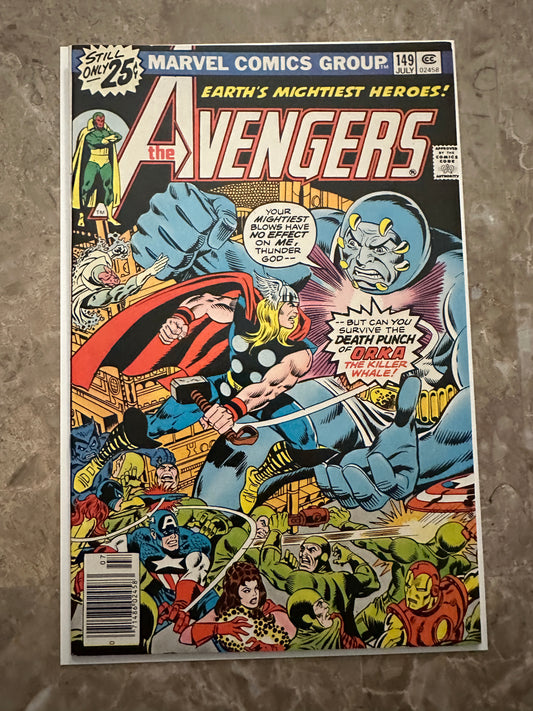 Avengers #149 VF 8.0-8.5 (Marvel Comics 1976)