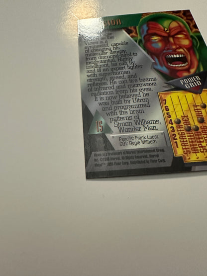Vision #15 (1995 Marvel Metal) - High grade