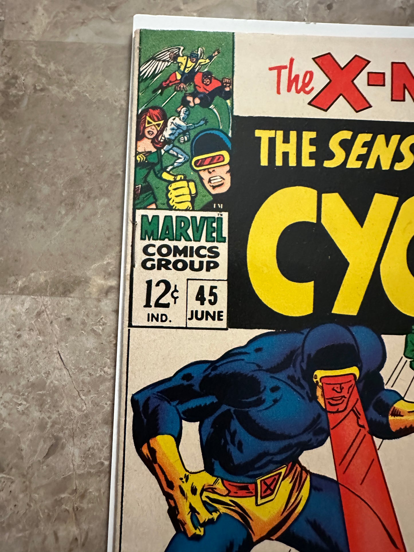 X-Men #45 FN+ 6.0-6.5 (1968 Marvel Comics) - Gorgeous Copy for Grade