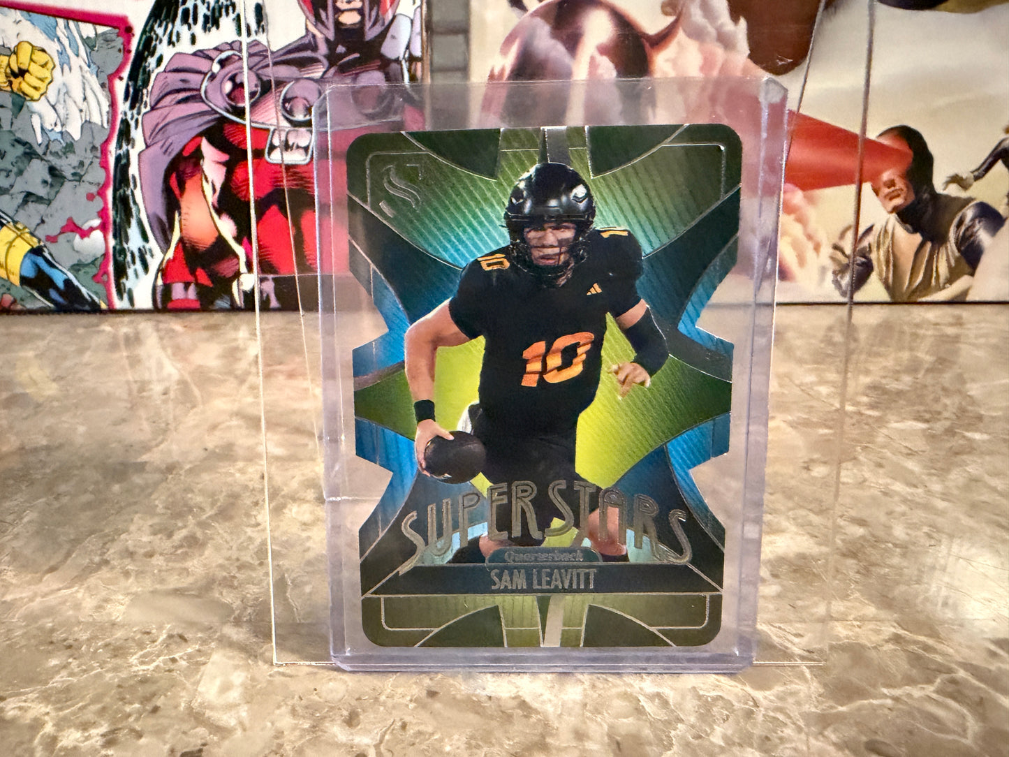 Sam Leavitt 2025 Panini Silhouette Football Superstars #7