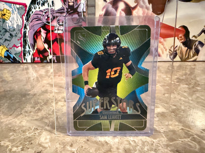 Sam Leavitt 2025 Panini Silhouette Football Superstars #7