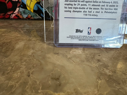 Joel Embid #HE-JE (2025 Topps Holiday Basketball) - Hidden Elf Variation