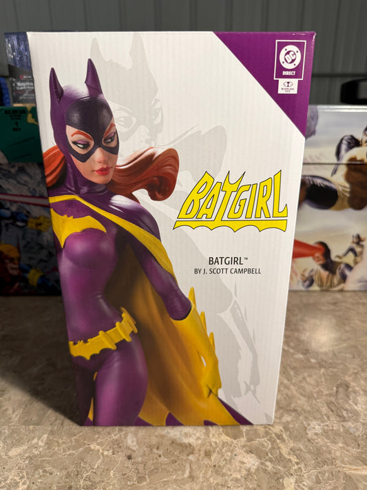 🦇 DC Direct / McFarlane Toys – DC Cover Girls: Batgirl by J. Scott Campbell (1:8 Scale Resin Statue)