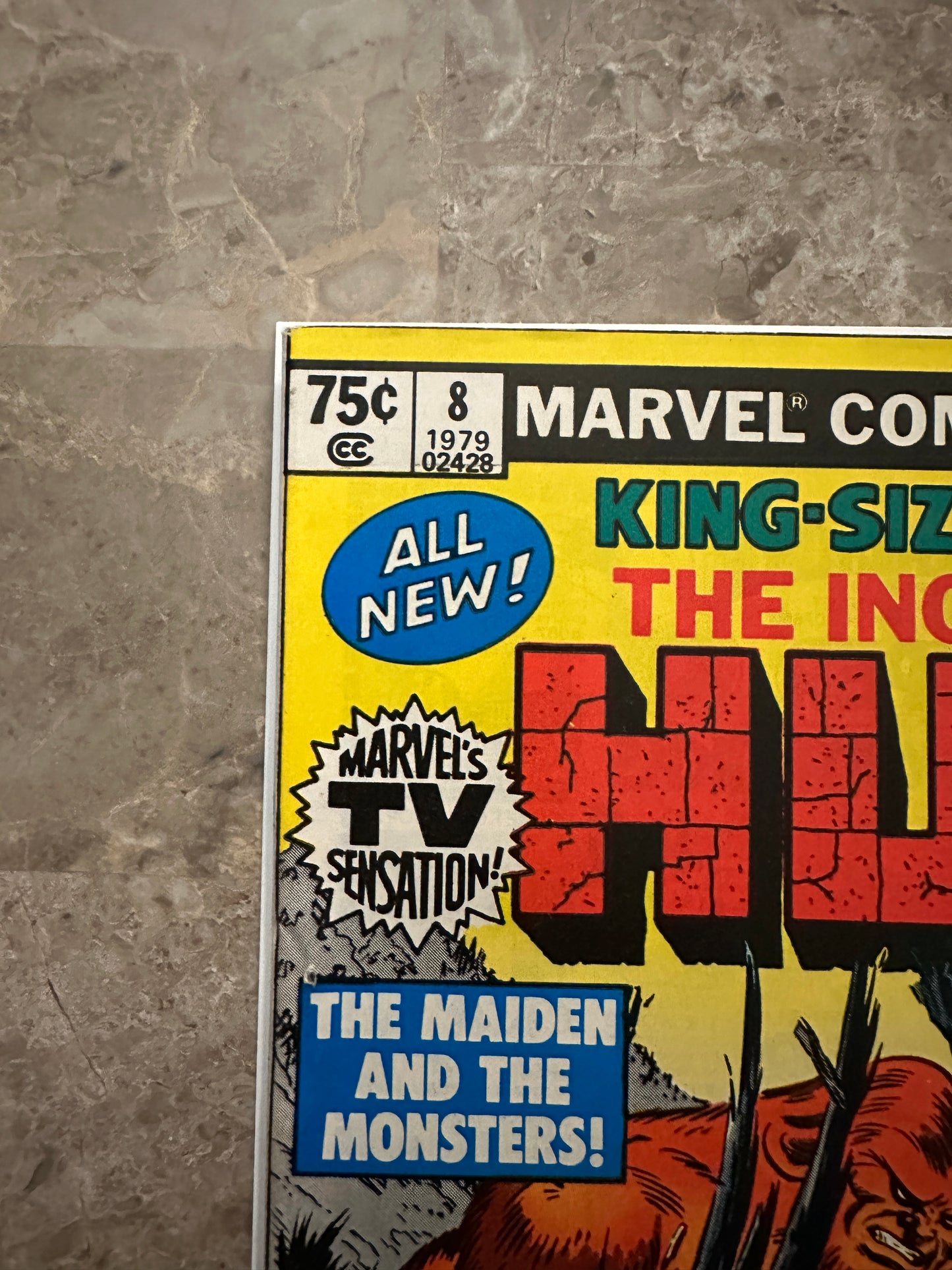 Incredible Hulk Annual #8 Newsstand FN+ 6.5 (Marvel Comics 1979) - Presents VF