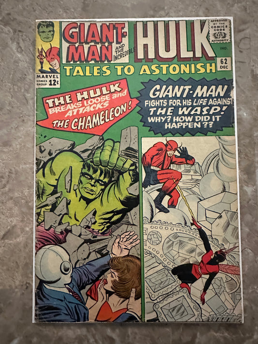 Tales to Astonish #62 VG- 3.5 (1964 Marvel)