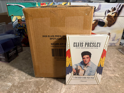 2026 Keepsake Elvis Presley Spotlight Series Hobby 20-Box Case