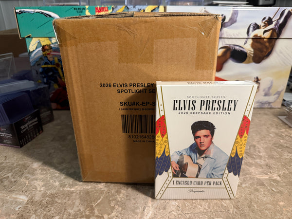 2026 Keepsake Elvis Presley Spotlight Series Hobby 20-Box Case