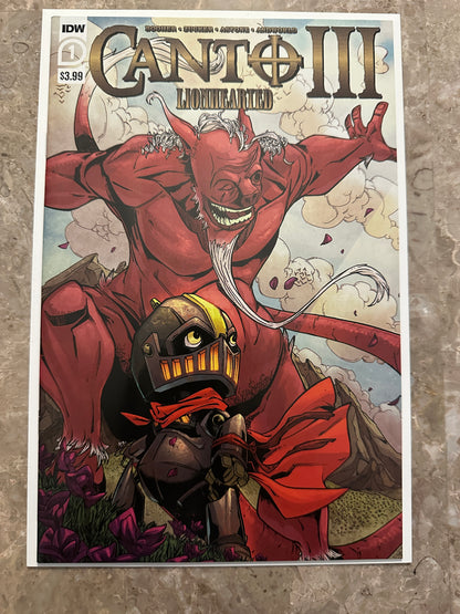 Canto III Lionhearted #1-3 (IDW 2021)