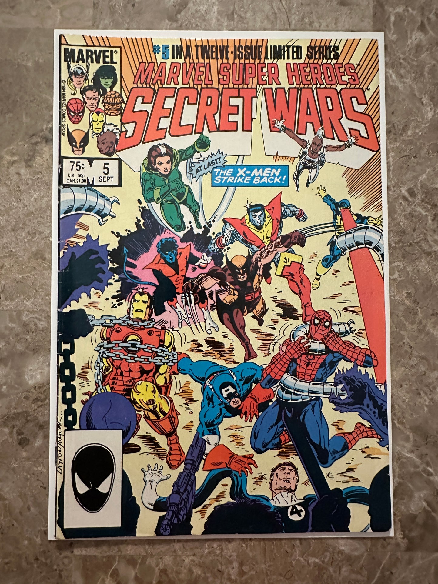 Marvel Super Heroes: Secret Wars #5 VG/FN 5.0 (Marvel Comics 1984)