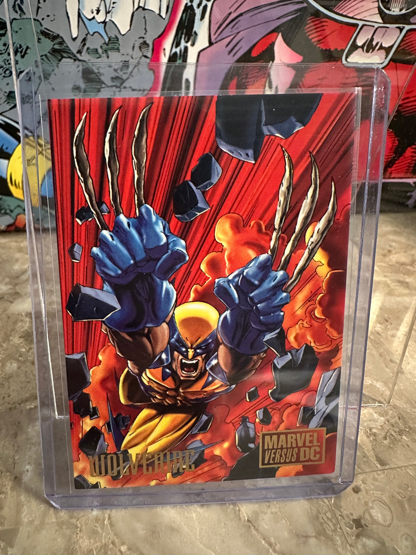 Wolverine #14 (1995 Fleer DC vs. Marvel) - High grade
