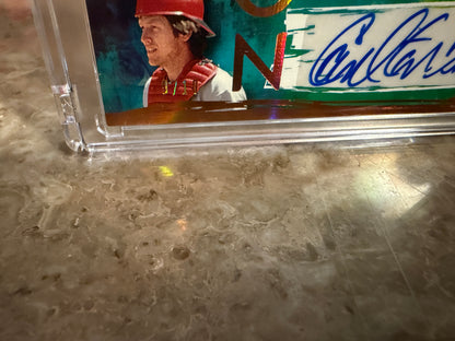 2026 Leaf Art of Sport Johnny Bench Carlton Fisk Iconography Dual Auto Bronze /10