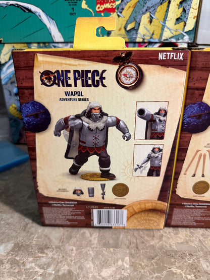 🏴‍☠️ One Piece (Netflix Live-Action) Adventure Series 01 – 3-Figure Full Set