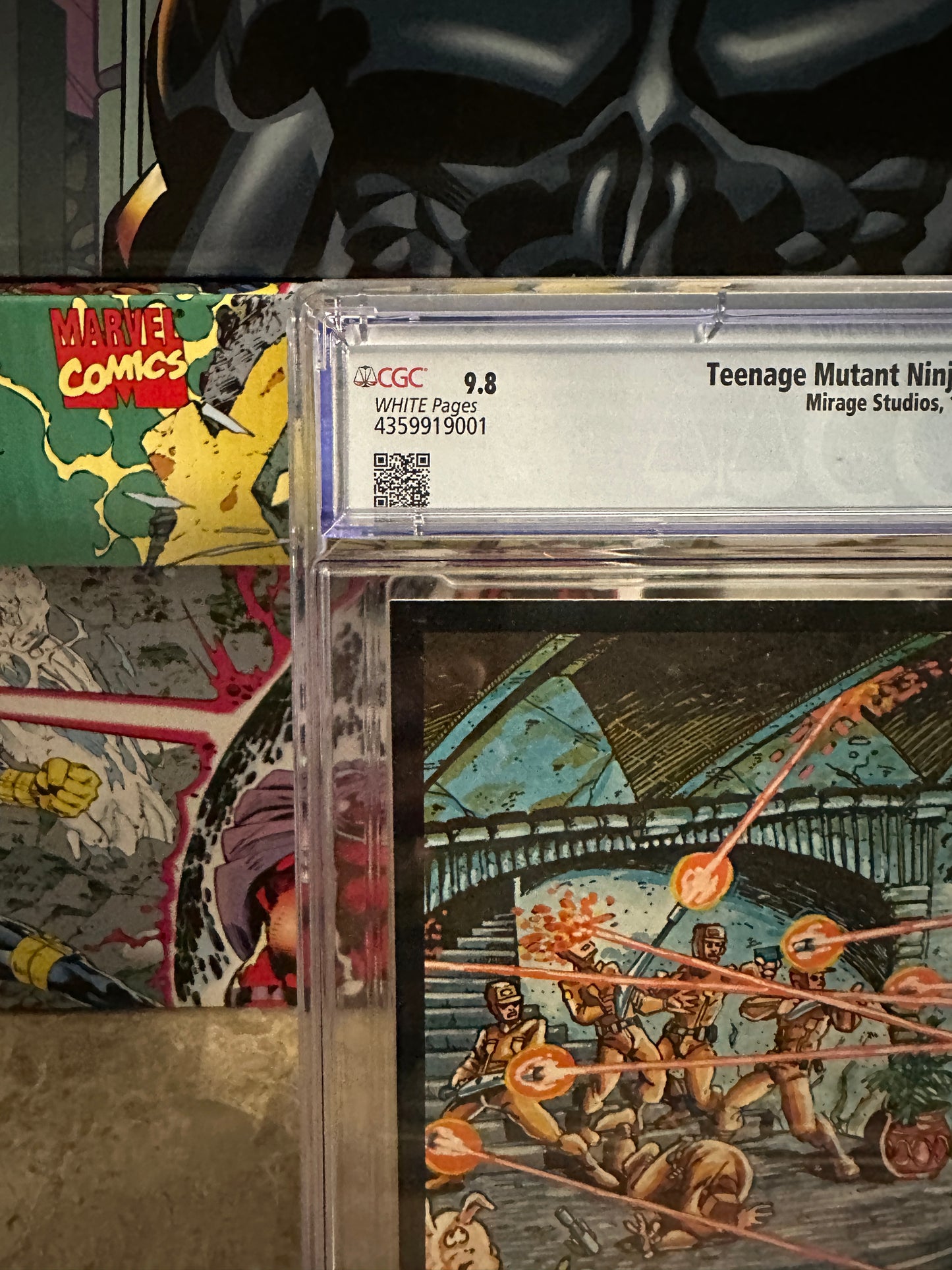 Teenage Mutant Ninja Turtles #5 CGC 9.8 WP (1985 Mirage)