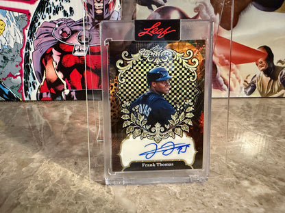 Frank Thomas 2026 Leaf Signature Series Sports Auto Super Gold Prismatic 1/1