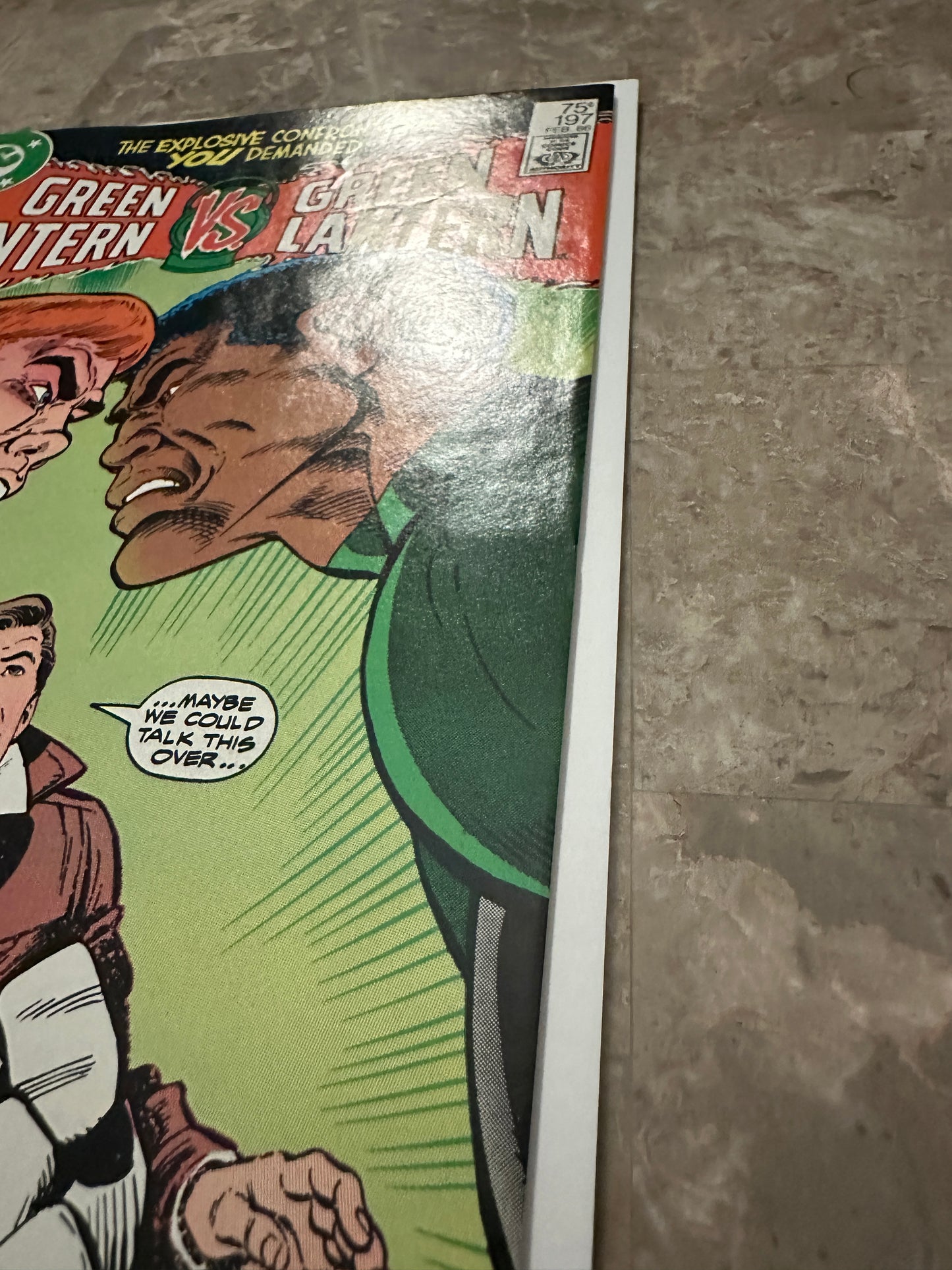 Green Lantern #197 Newsstand VF 8.0 (1986 DC Comics)