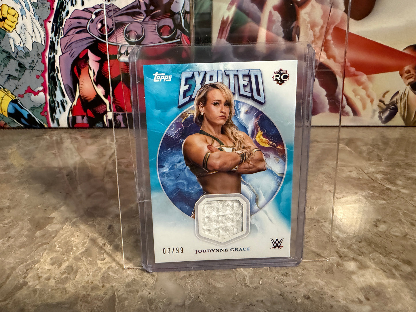 Jordynne Grace 2026 Topps Exalted WWE Exalted Relics /99 #RR-JGE