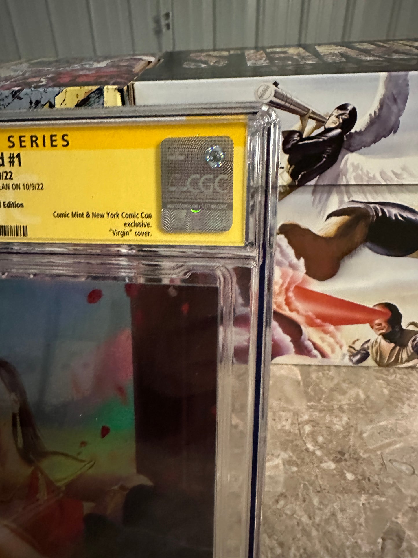 Born of Blood #1 CGC 9.8 2nd Print Foil SS Silva & Dolan (2022 Merc Mag LLC)