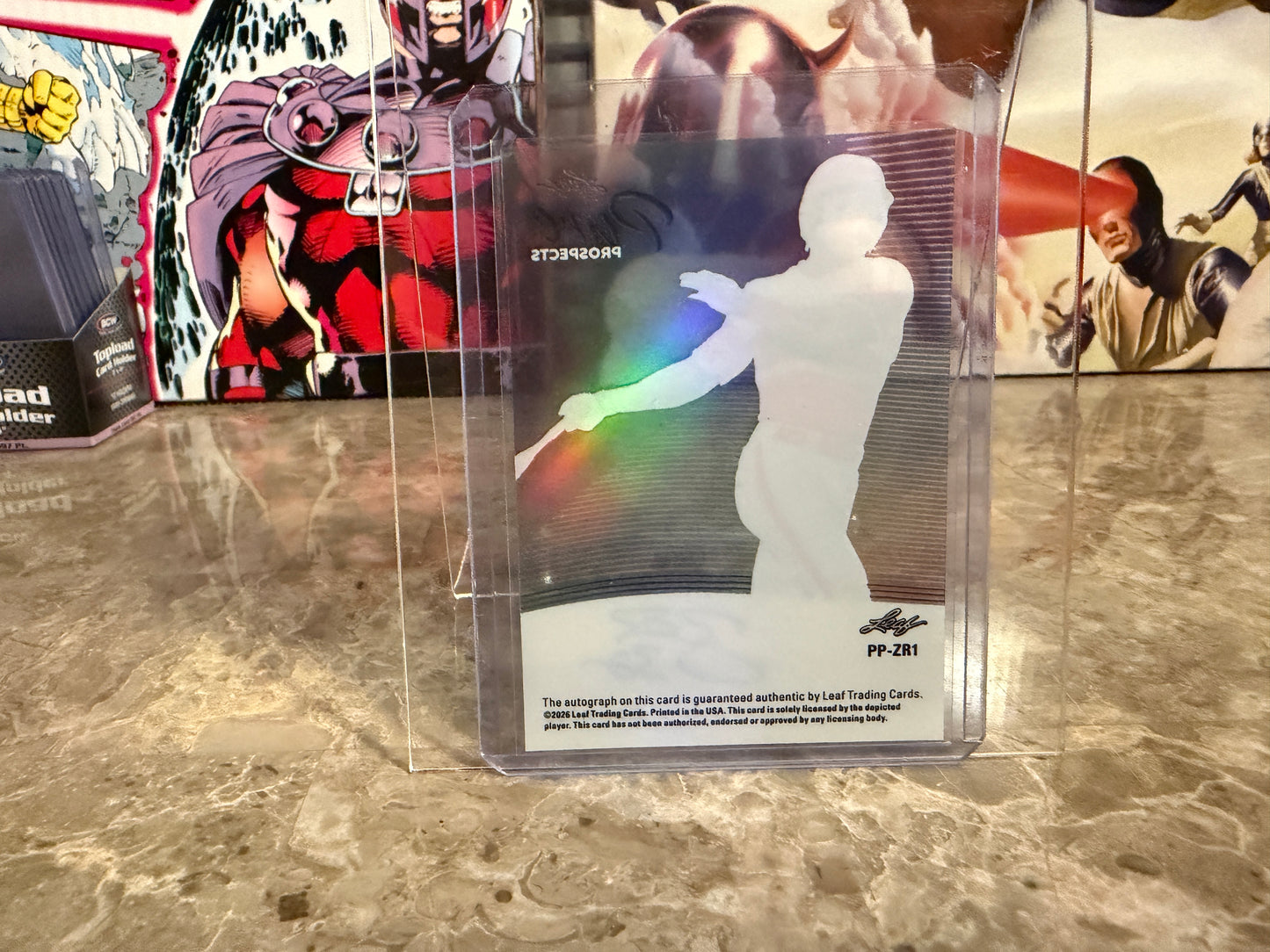 Zion Rose 2026 Leaf Metal Draft Edition Baseball Pure Prospects Auto #PP-ZR1