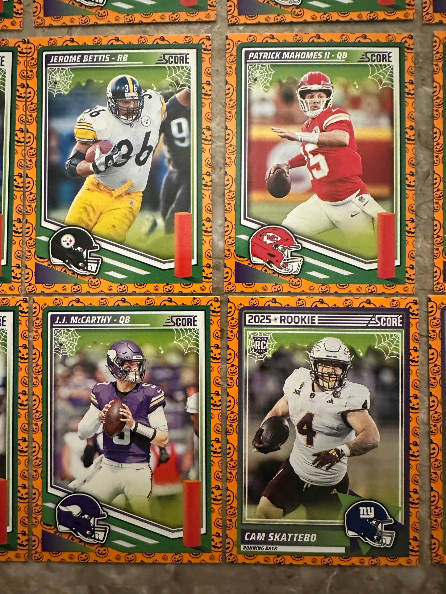 2025 Panini Score a Treat Football (~118 cards) - Rookies and Stars Included