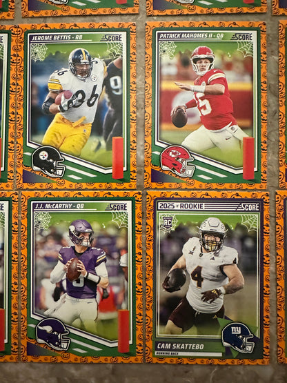 2025 Panini Score a Treat Football (~118 cards) - Rookies and Stars Included