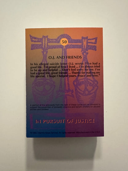 In Pursuit of Justice - The OJ SImpson Case - #1-50 Full Set (1994)