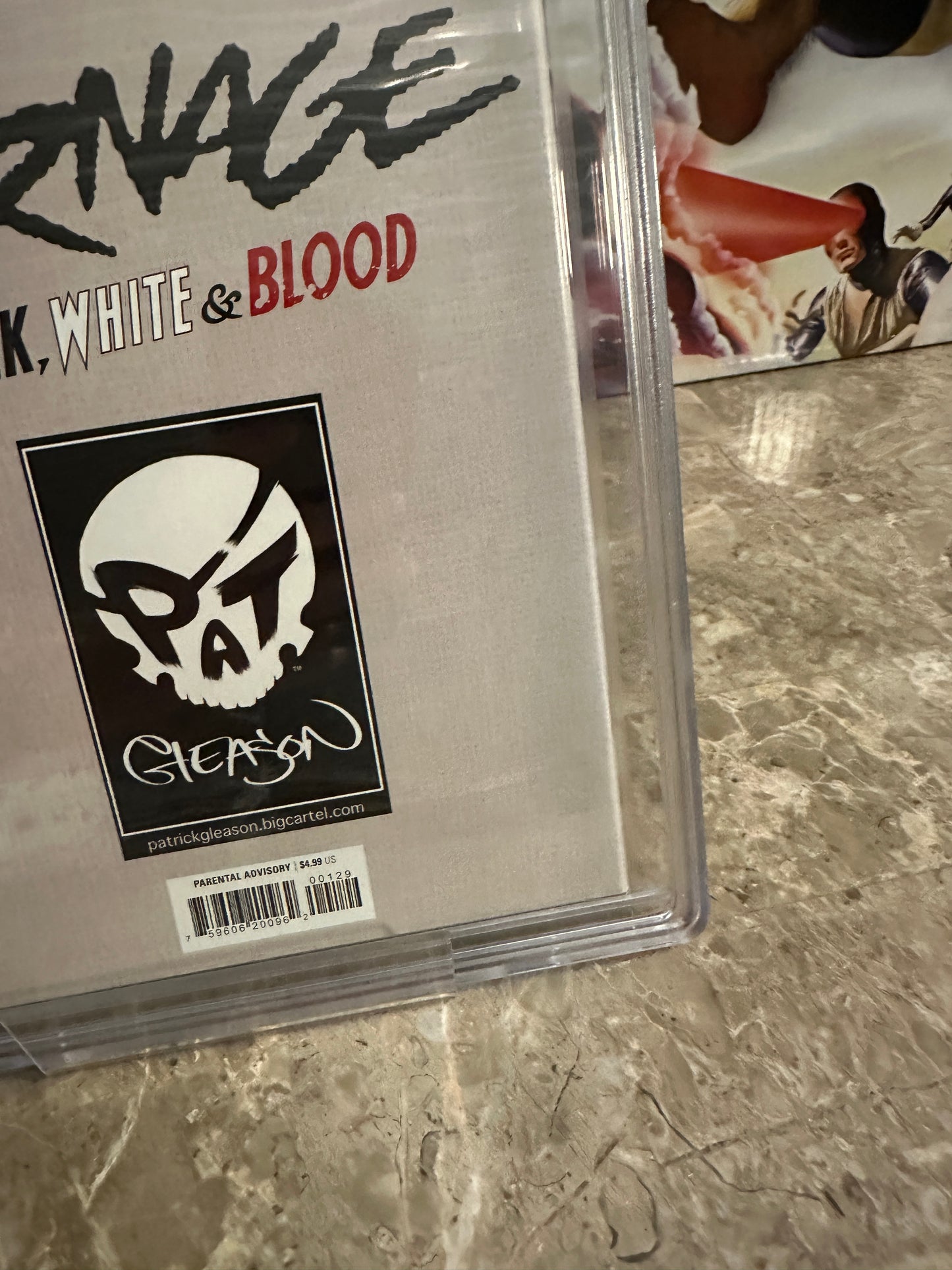 Carnage Black, White & Blood #1 Gleason Virgin CBCS 9.8 (2021 Marvel)