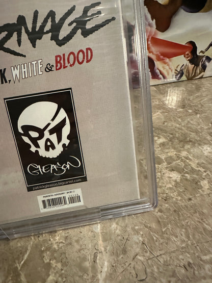 Carnage Black, White & Blood #1 Gleason Virgin CBCS 9.8 (2021 Marvel)